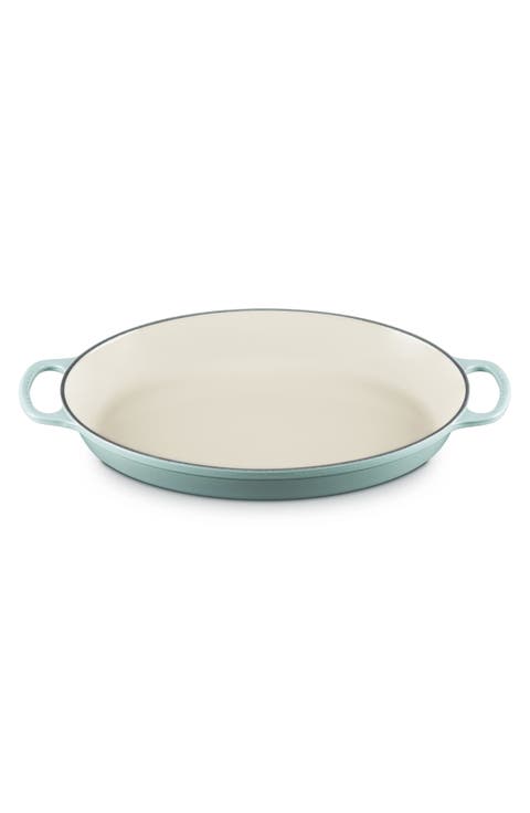 Signature 3 Quart Enameled Cast Iron Oval Baker