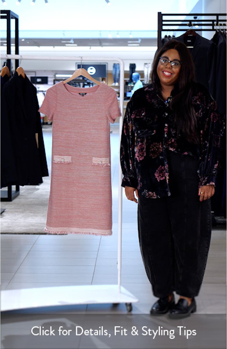 Fring Melange Shift Dress, sales video thumbnail