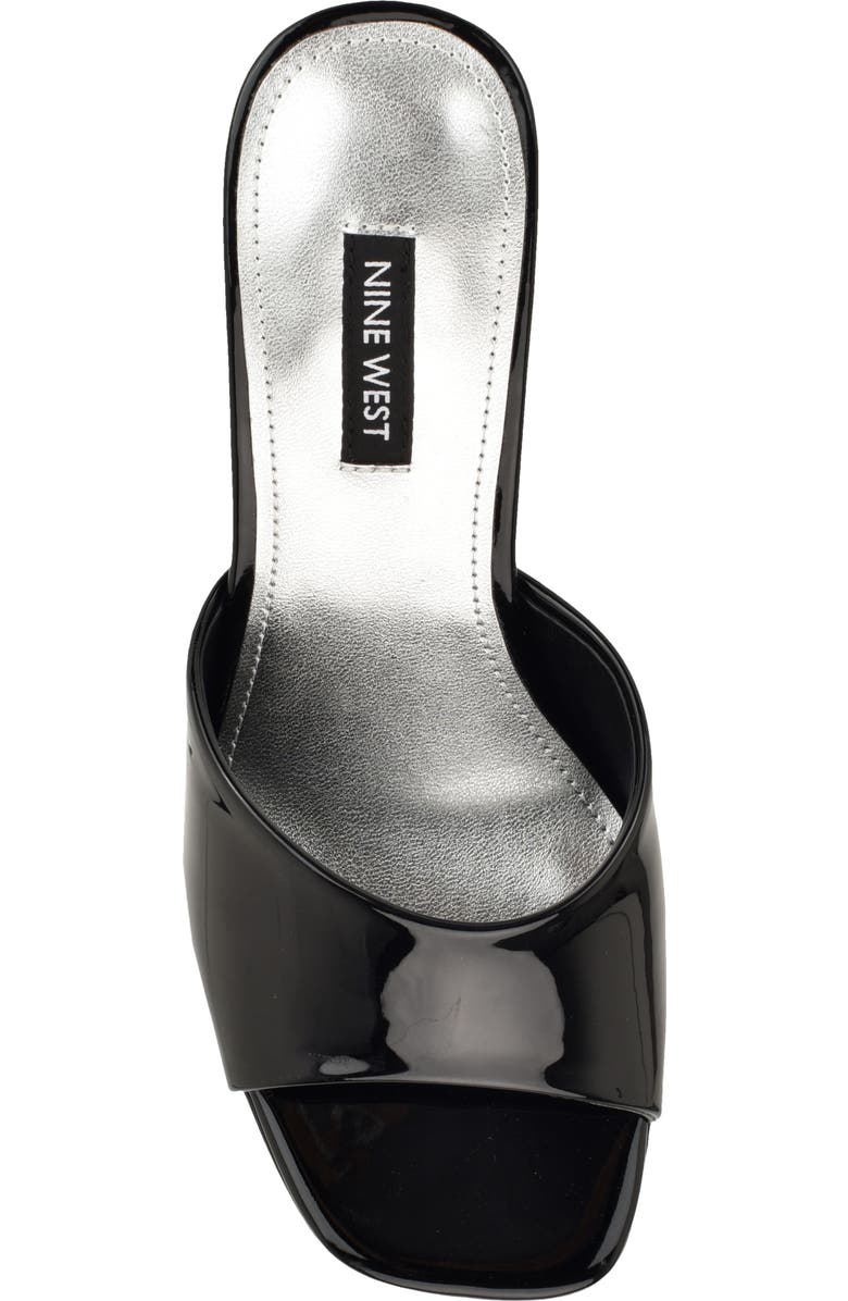 Nine West Lamell Sandal, Alternate, color, Black