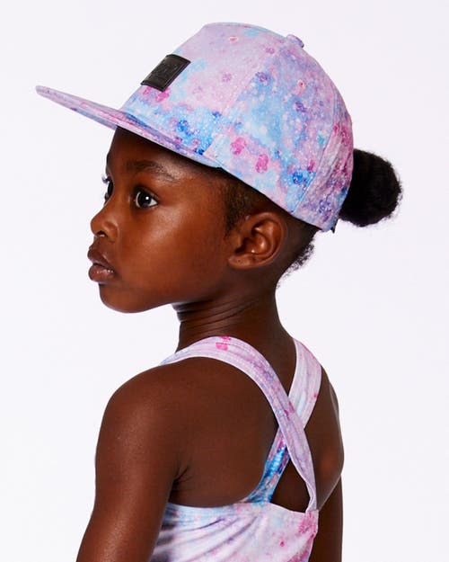 Deux Par Deux Baby Girl's Printed Cap Pink With Bubble Effects In Pink With Bubble Effects