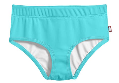 Girls Extra-Coverage UPF 50+ Lined Swim Briefs
