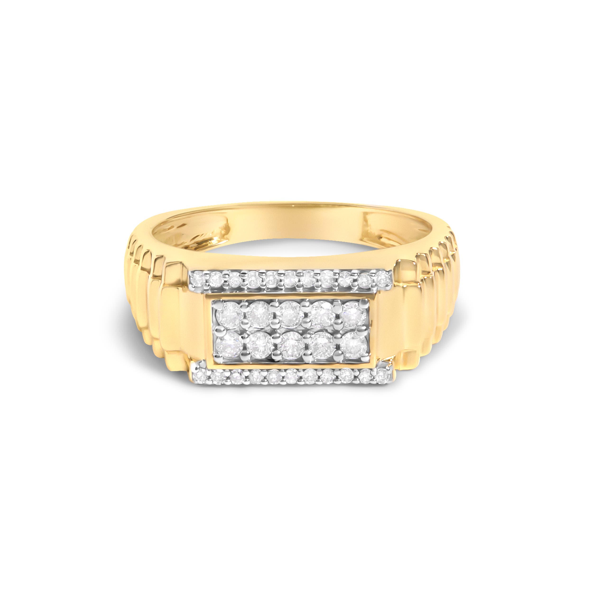selected Yellow Gold over Silver