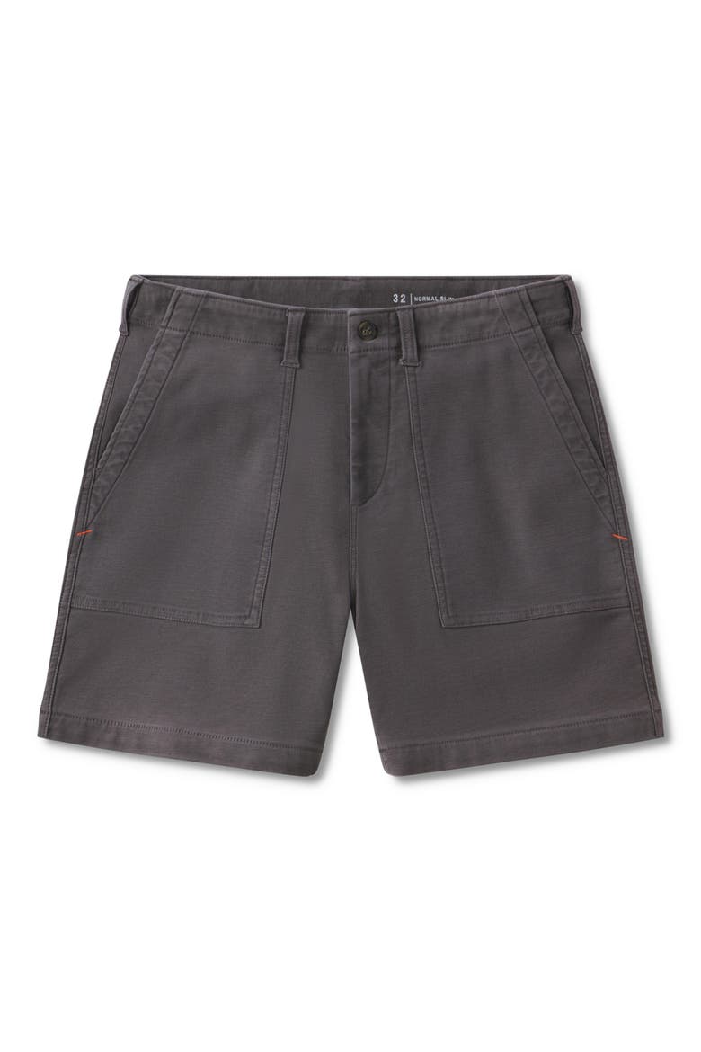 Comfort Terry Utility Shorts, Alternate, color, PHANTOM