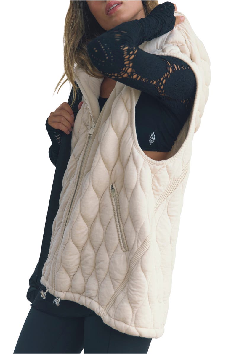 FP Movement by Free People FP Movement Dream Big Quilted Vest, Alternate, color,