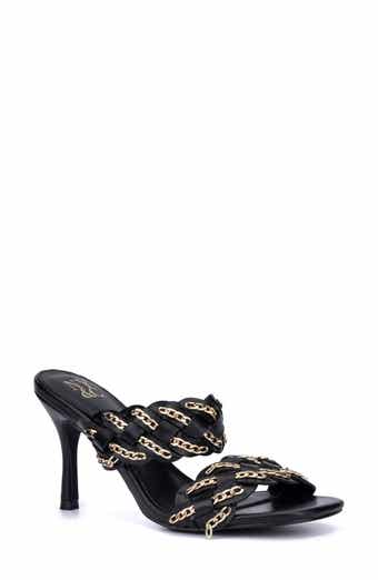 NEW YORK AND COMPANY Courtney Chain Sandal
