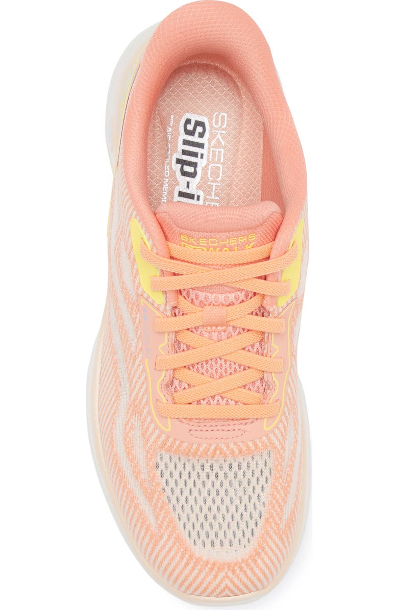 SKECHERS Slip-ins: GO WALK Joy - Lynzee Slip-On Sneaker, Alternate, color, Peach