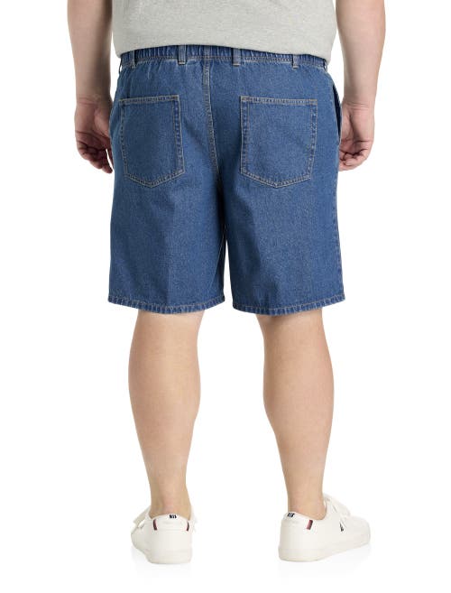 HARBOR BAY BY DXL HARBOR BAY BY DXL BIG & TALL ELASTIC WAIST JEAN SHORTS