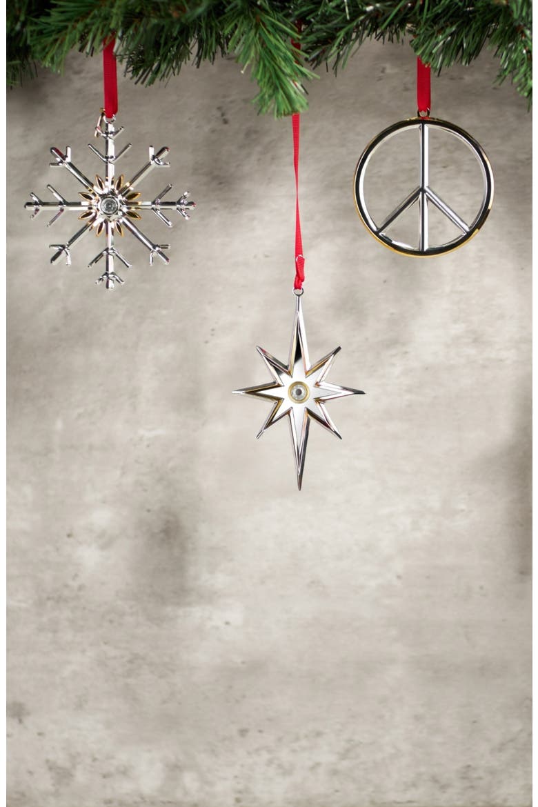 North Star Ornament, Alternate, color, SILVER