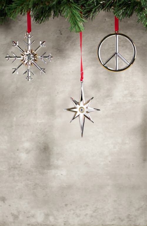Nambe Nambé North Star Ornament In Black