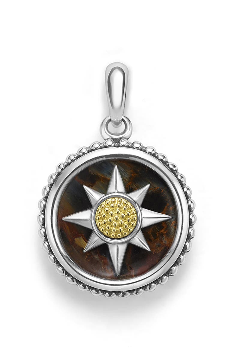 Men's Anthem Small Pietersite Sunburst Amulet video