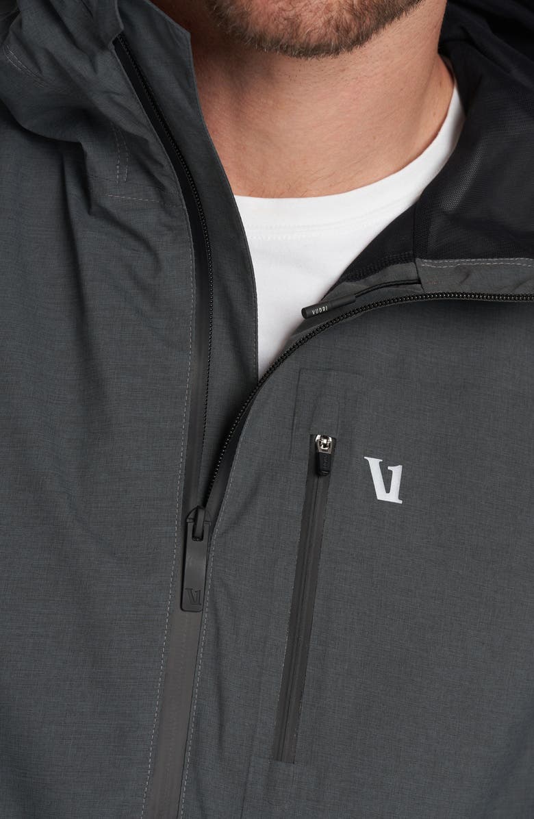 Vuori Oahu Rain Jacket, Alternate, color, Shale