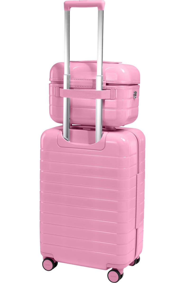 Away The Train Case, Alternate, color, Glazed Mochi Pink