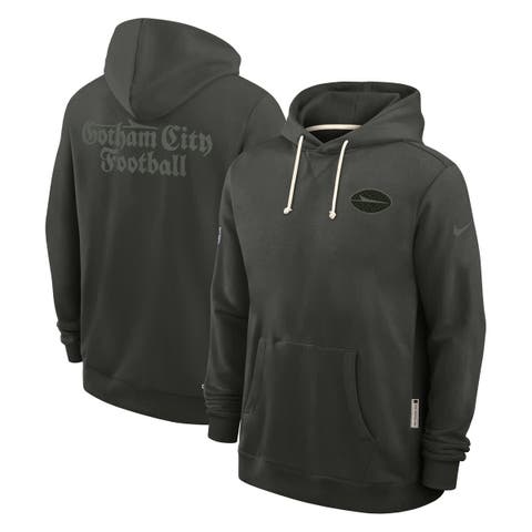 Men's Nike Gotham Green New York Jets 2025 Rivalries Collection Standard Issue Sideline Dri-FIT Hoodie