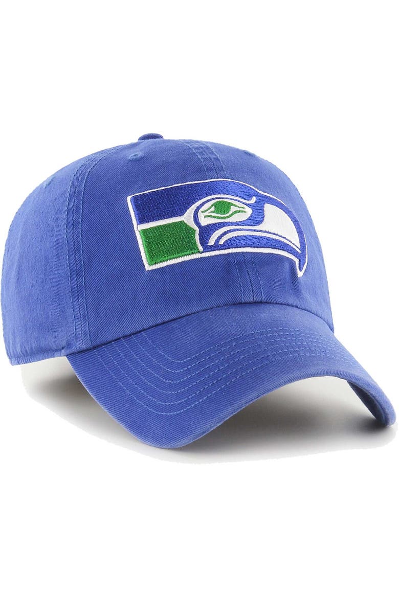 Men's '47 Royal Seattle Seahawks Gridiron Classics Franchise Legacy Fitted Hat, Alternate, color, Royal