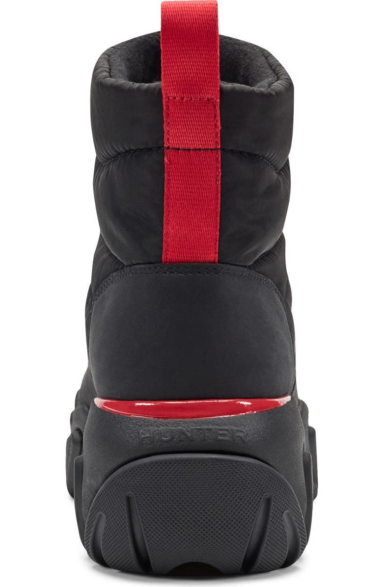 Hunter Debra Waterproof Snow Bootie, Alternate, color,