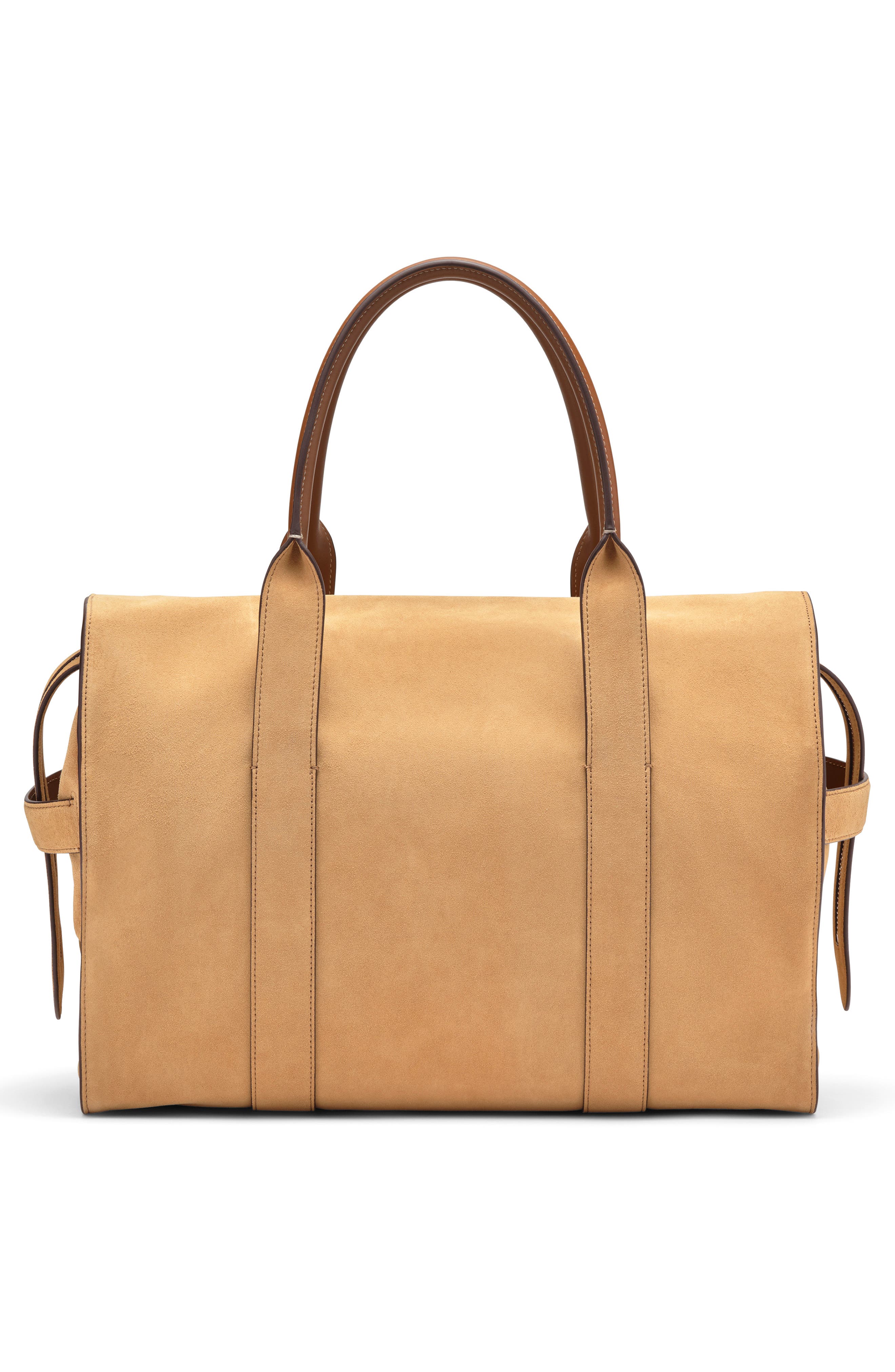 Marc Jacobs The Suede Dakota Tote, Alternate, color, Sahara