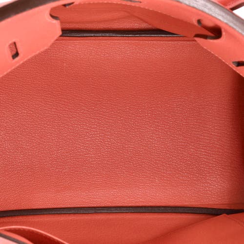 Pre-owned Hermes Hermes Birkin Handbag Red Epsom With Gold Hardware 30 In Red