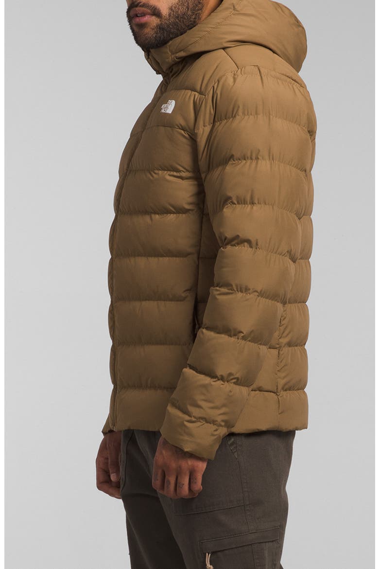 Aconcagua 3 Water Repellent Hood Jacket, Alternate, color, UTILITY BROWN-NPF