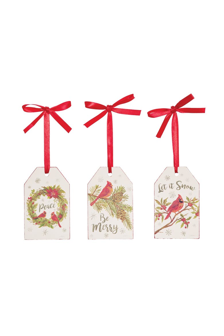 Cardinal Season Tags A/3, Main, color, White