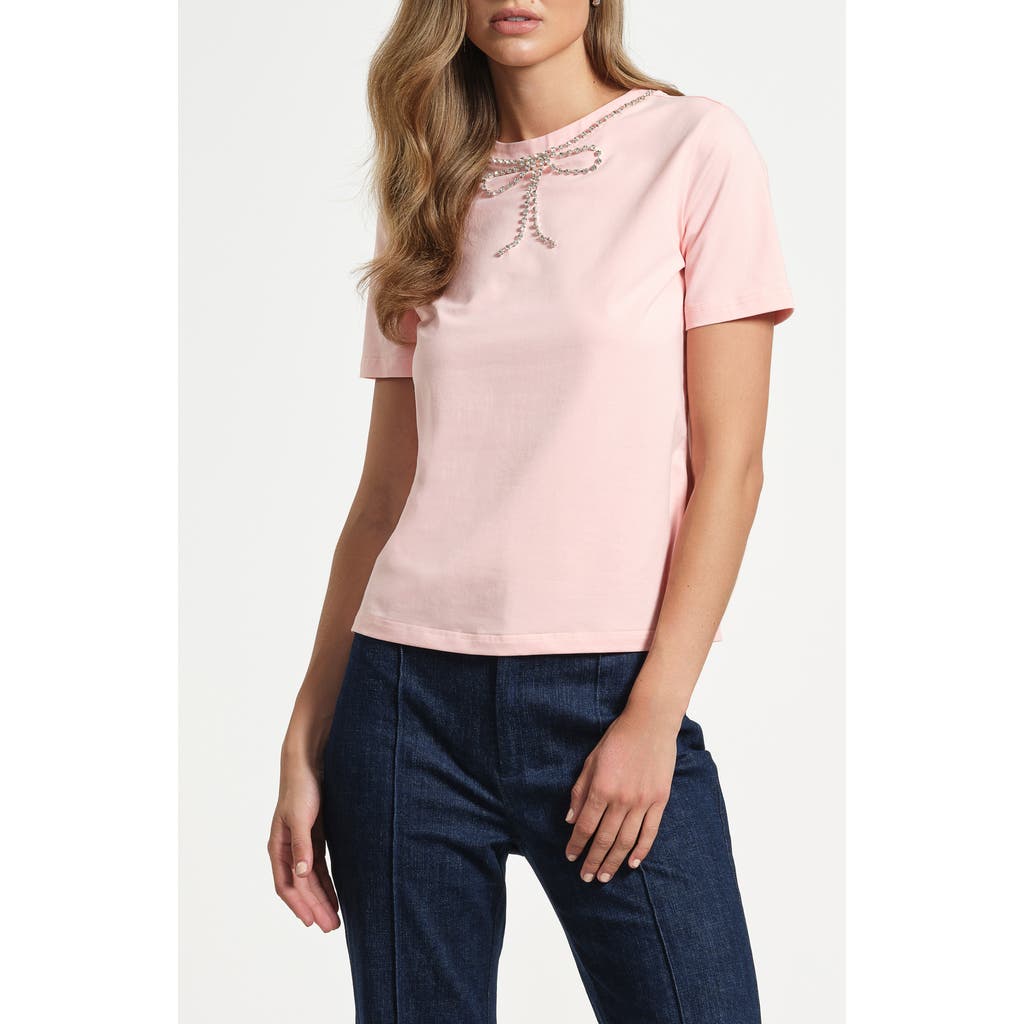 Isaac Mizrahi New York Crystal Embellished In Pink
