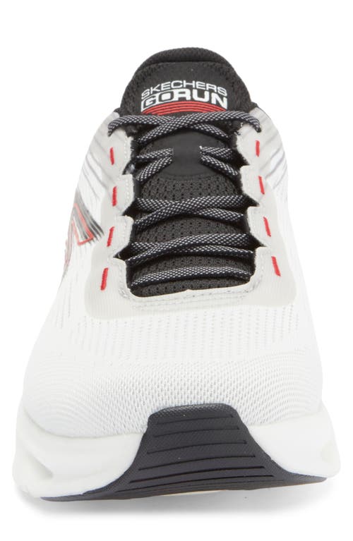 Skechers Go Run Swirl Tech Speed Sneaker In White/gray