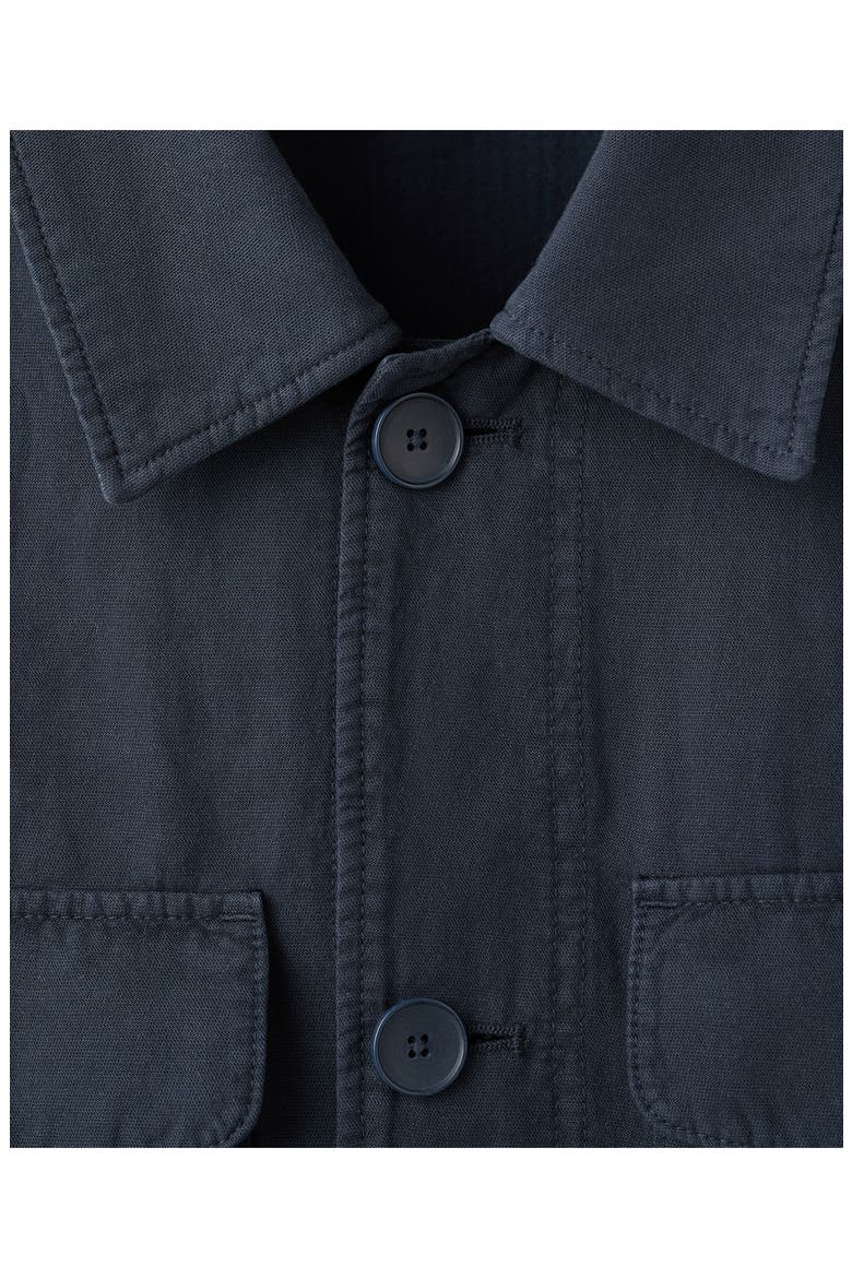 Button Front Chore Jacket, Alternate, color, NAVY