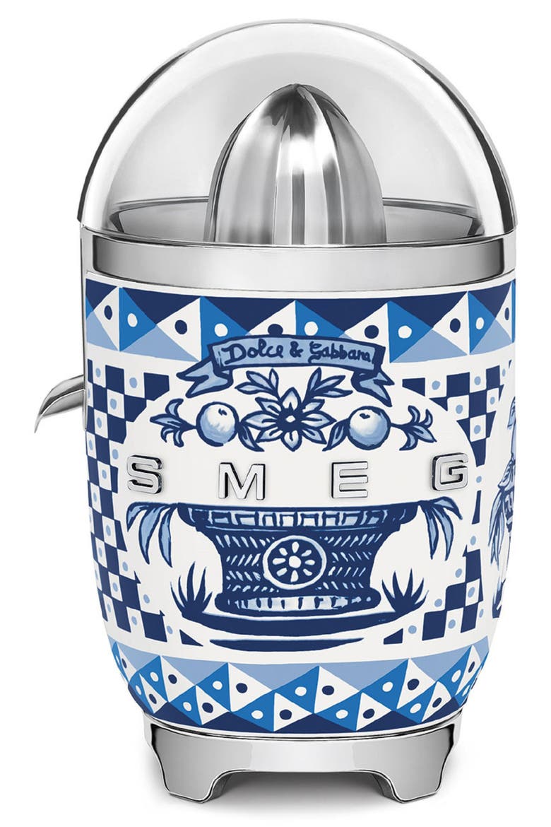 x Dolce&Gabbana Retro Style Citrus Juicer, Main, color, BLU MEDITERRANEO