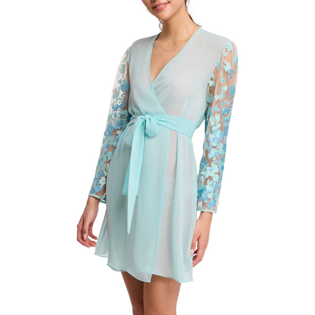 Rya Collection Vija Sheer Robe & Thong Set In Engagement