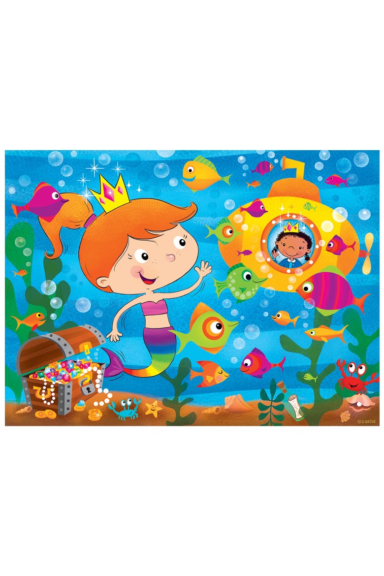 Mermaid Tale 24 Piece Jigsaw Puzzle, Alternate, color, Multicolor