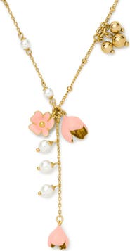 Kate Spade New York golden bloom y-necklace