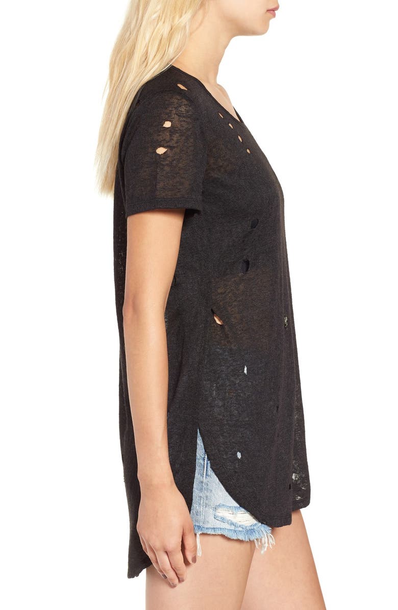 Love, Fire Fire Destroyed Short Sleeve Tee, Alternate, color,