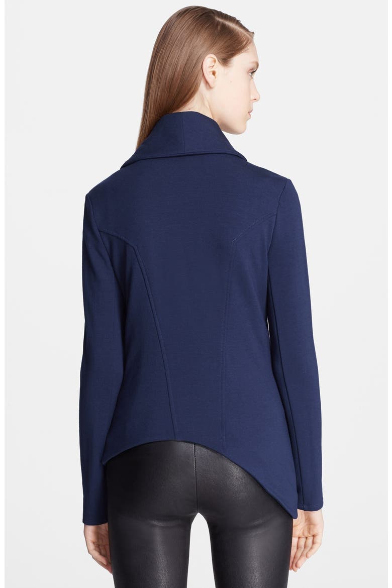 'Villous' Zip Front Sweatshirt, Alternate, color, DARK LAPIS