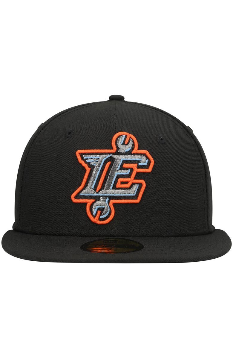 New Era Men's New Era Black Inland Empire 66ers Authentic Collection Team 59FIFTY Fitted Hat, Alternate, color, Black