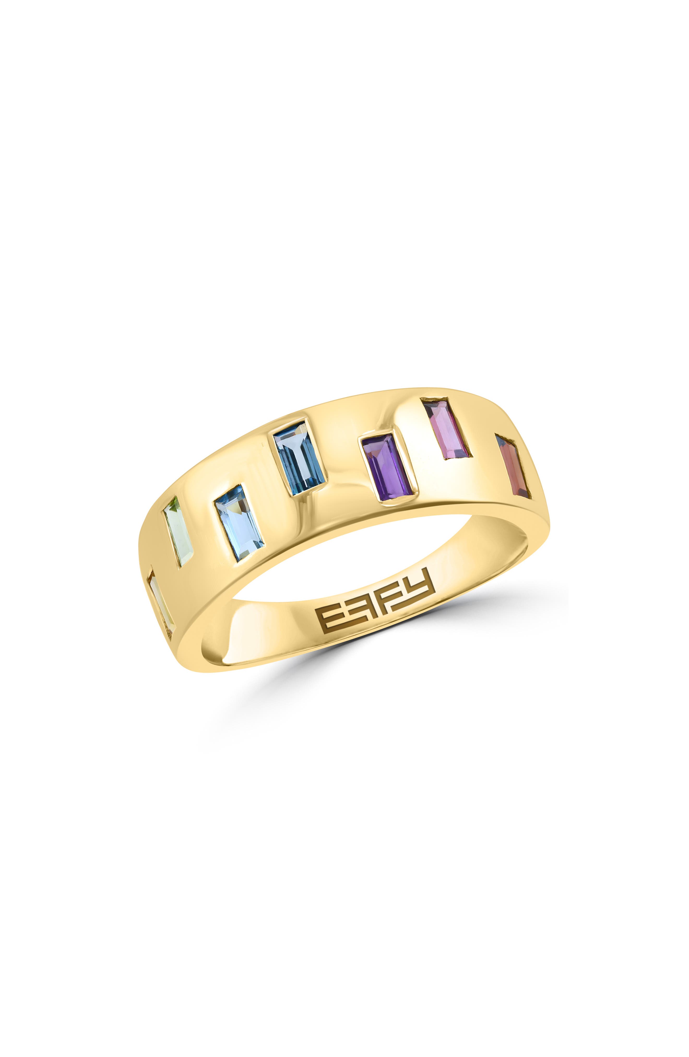 EFFY 14K Gold Plate Gemstone Ring