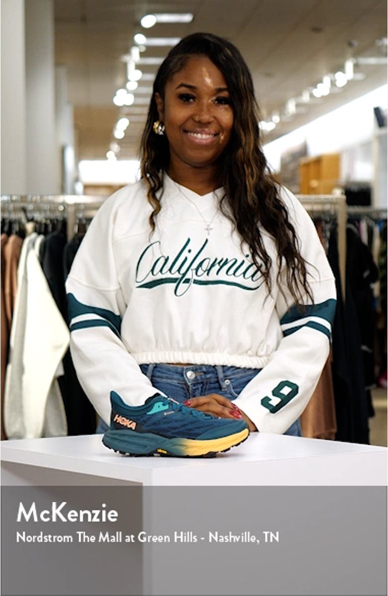 Speedgoat 5 GTX Gore-Tex<sup>®</sup> Waterproof Trail Running Shoe, sales video thumbnail