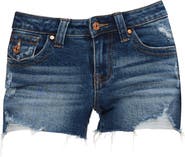 Bayeas Zoe Distressed Cutoff Denim Shorts