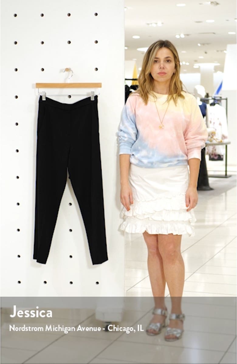 Slim Milano Knit Ankle Pants, sales video thumbnail