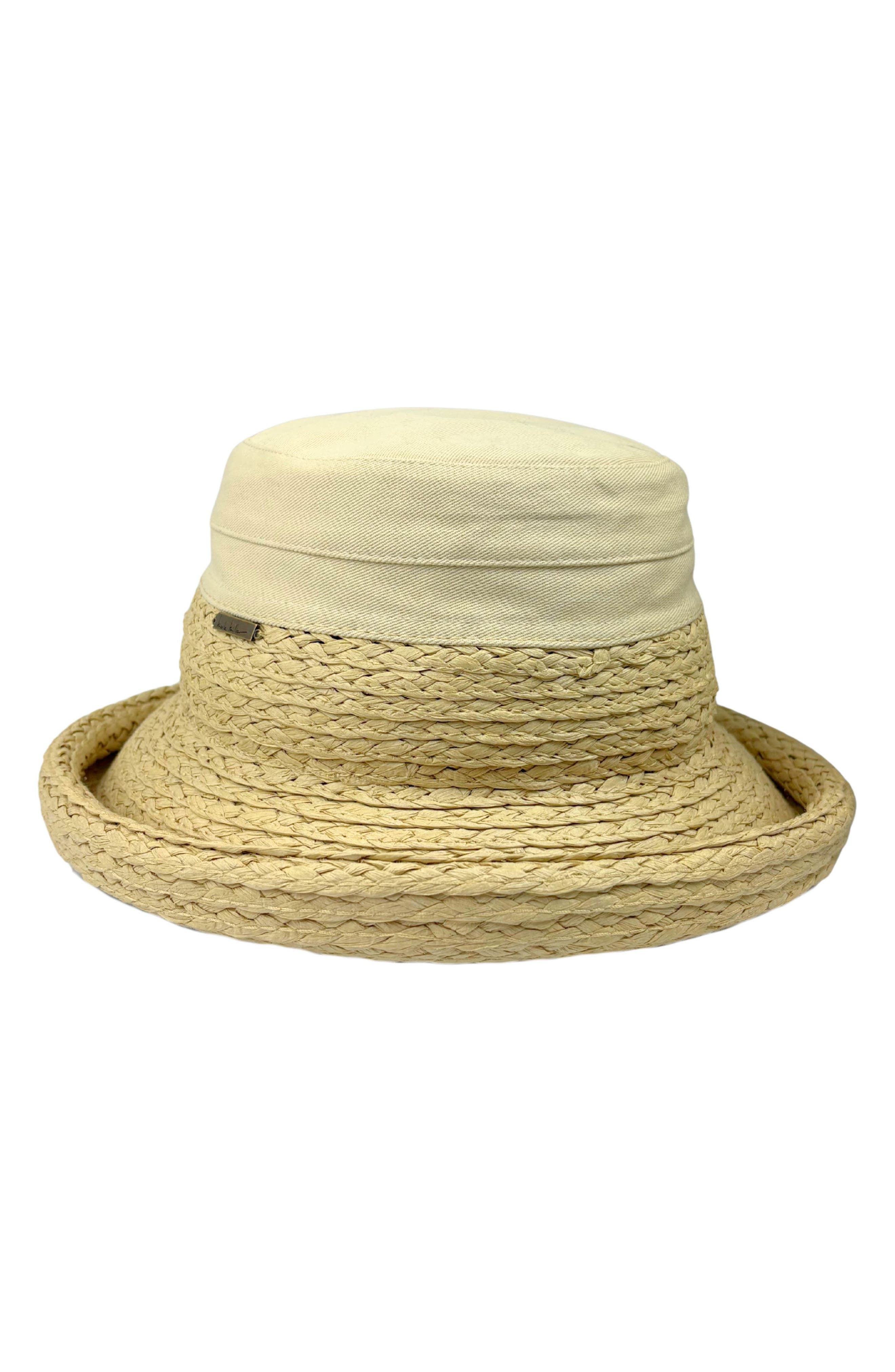 Nicole Miller Rolled Bucket Hat