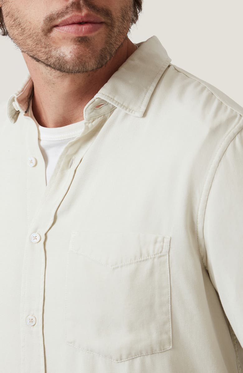 34 Heritage Tencel<sup>®</sup> Lyocell Button-Up Shirt, Alternate, color, Ivory