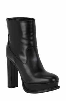 McQueen Leather Ankle Bootie