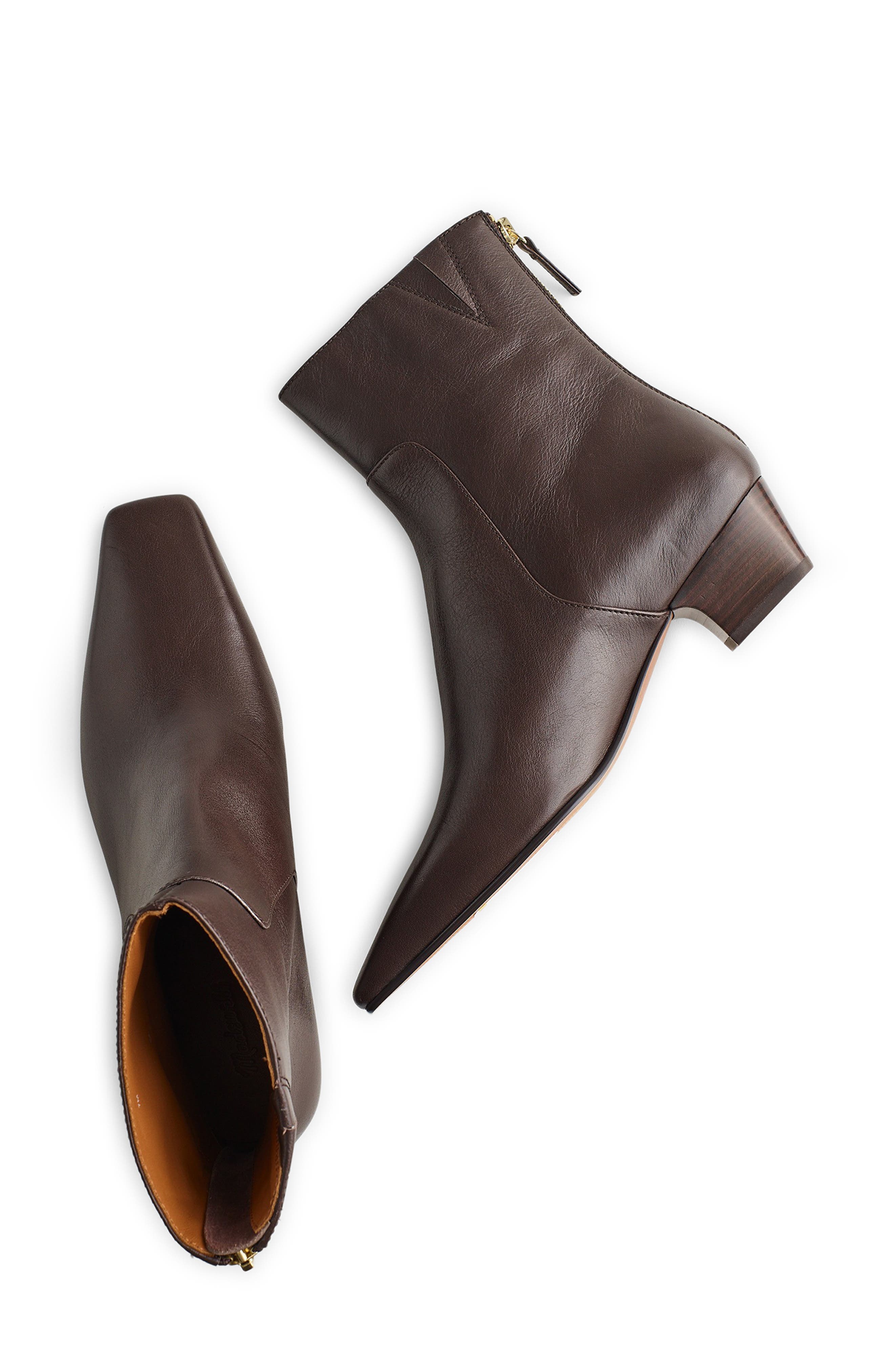 The Lexie Ankle Boot, Alternate, color, TURKISH COFFEE