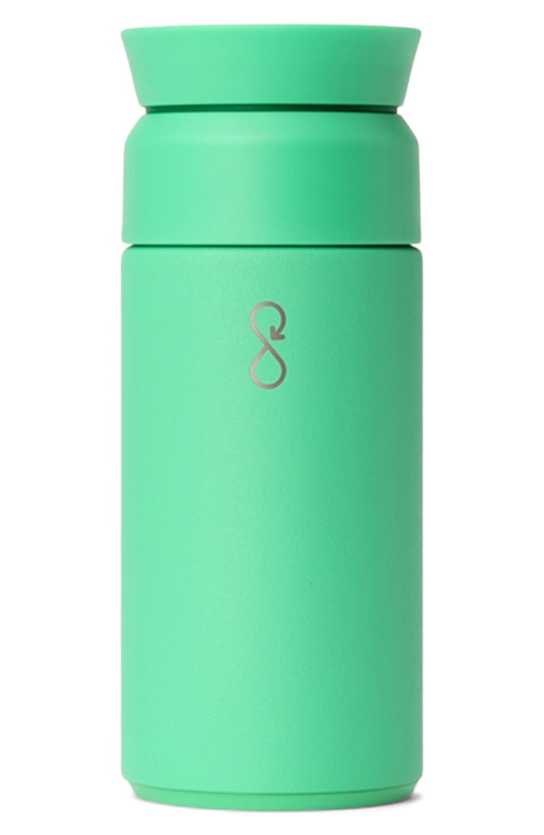 Ocean Bottle Coral Collection Brew 12-Ounce Bottle, Main, color, Plankton Green