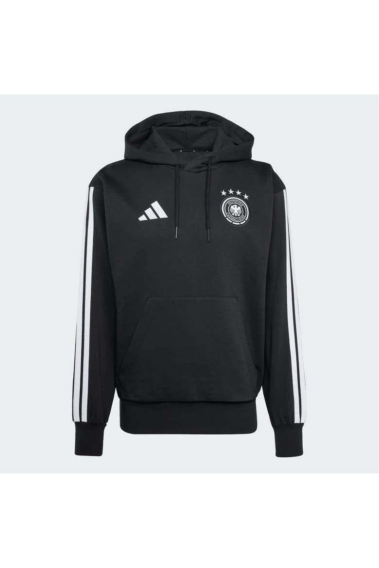 Men's adidas  Black Germany National Team FIFA x World Cup Alphaskin Fleece Hoodie, Main, color, Black
