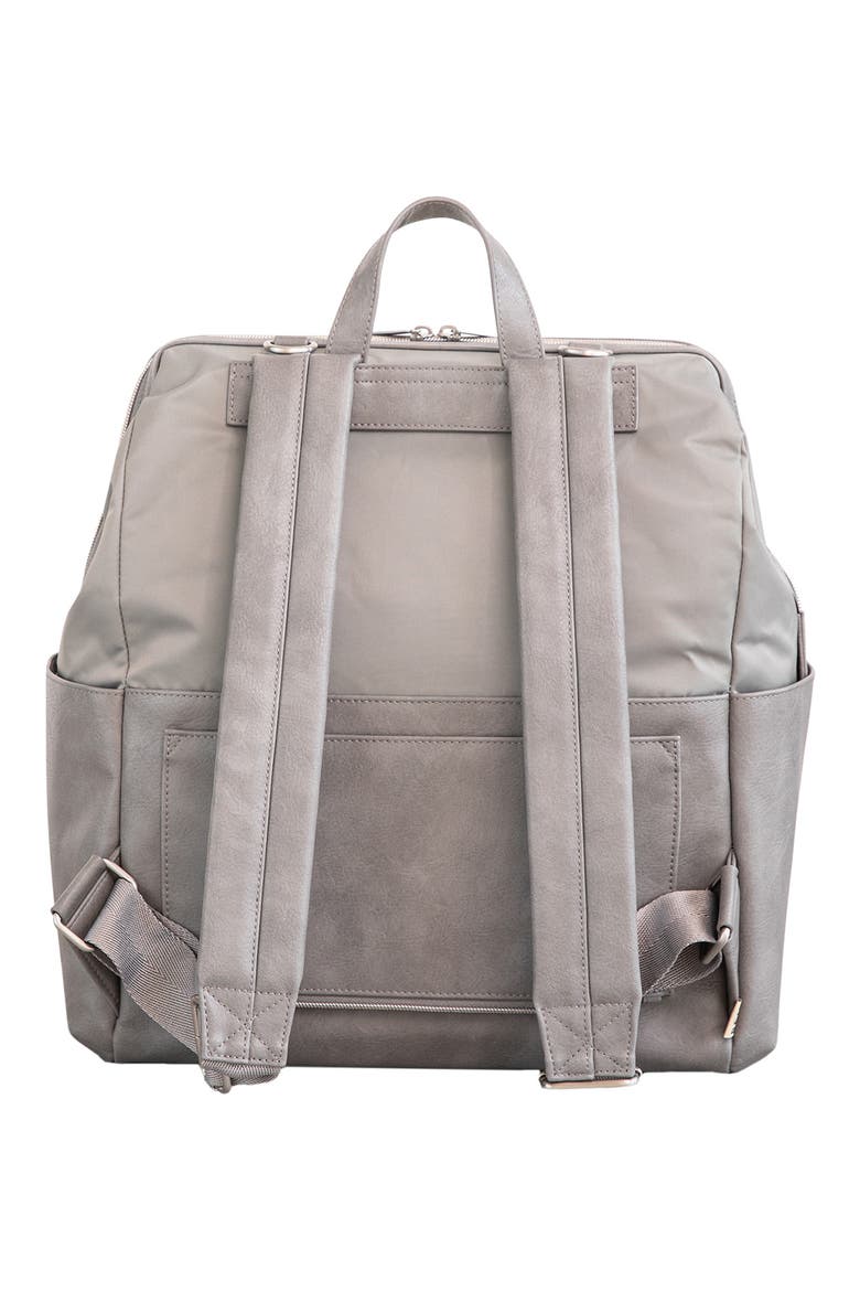 The Backpack Diaper Bag, Alternate, color, GREY