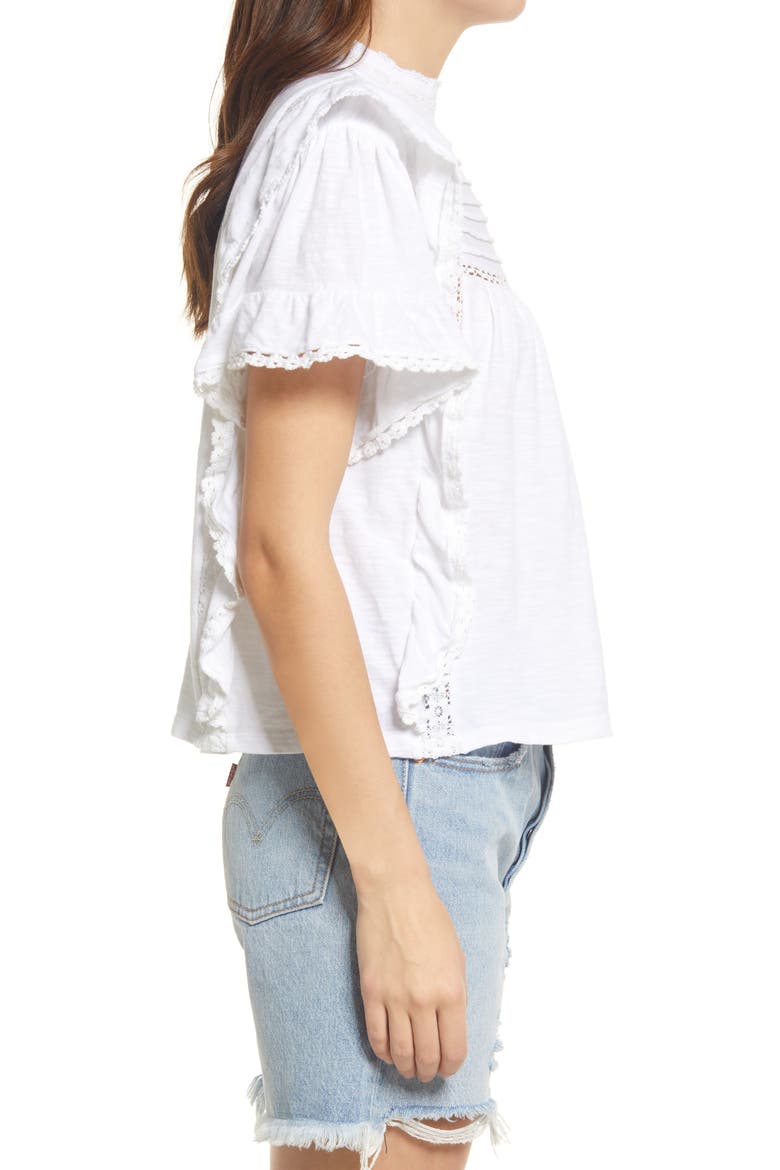 Le Femme Top, Alternate, color, WHITE