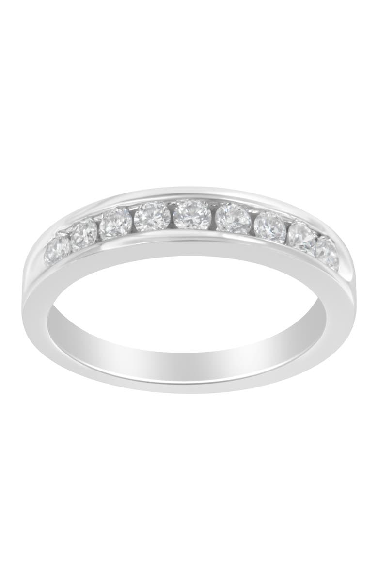 Haus of Brilliance 18K White Gold Round-Cut 1/2 Cttw Diamond Ring, Alternate, color, White Gold