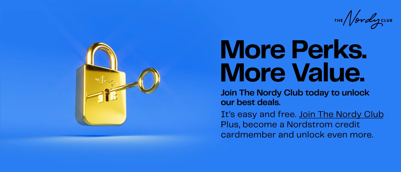More perks. More value. A gold padlock with a key.