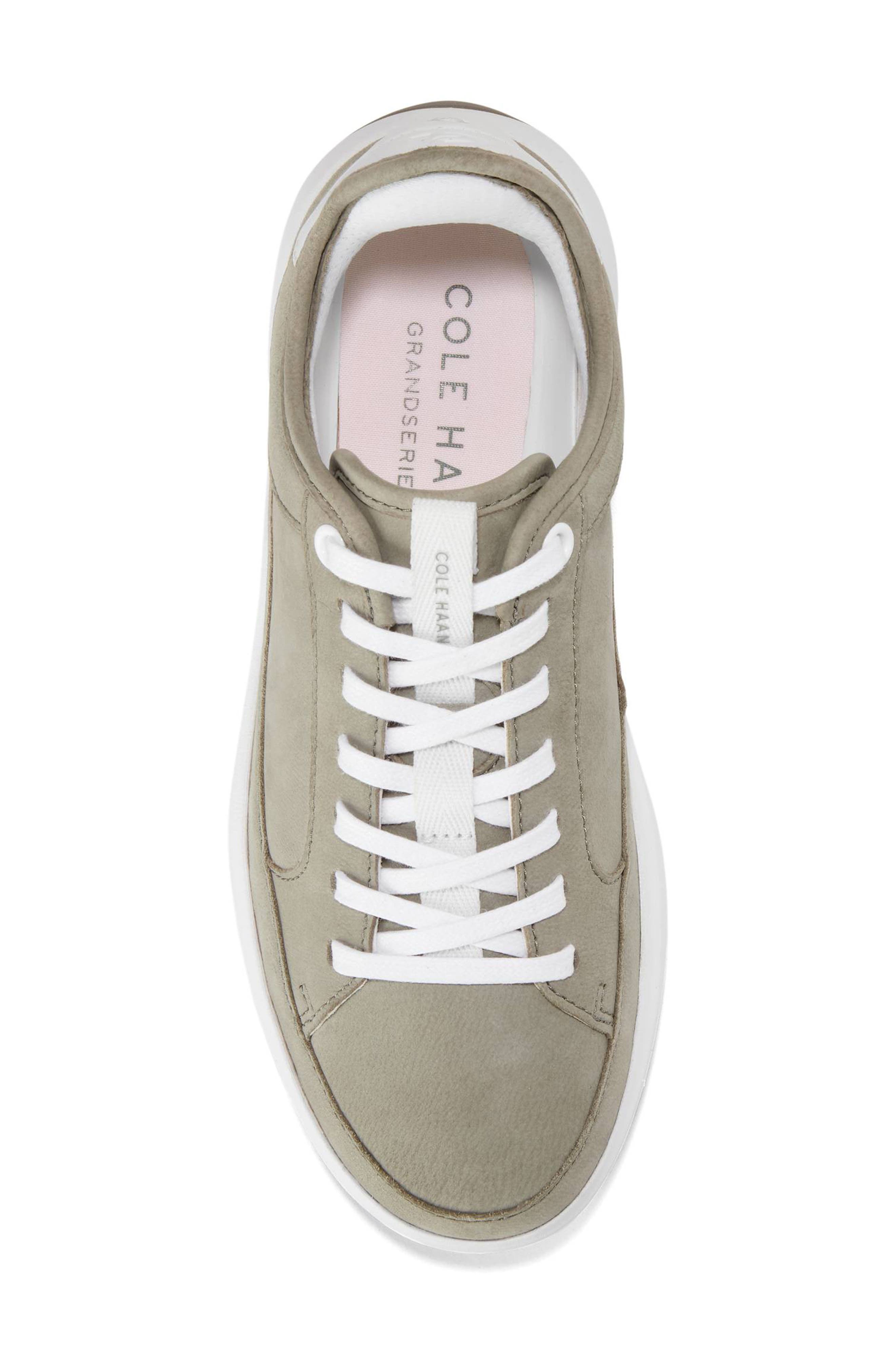 GrandPro All Day Court Sneaker, Alternate, color, SHADOW NUBUCK/ WHITE