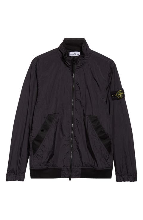 Coated Crinkled Water Repellent Jacket