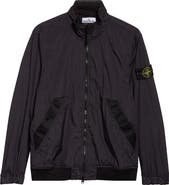 Stone Island Coated Crinkled Water Repellent Jacket